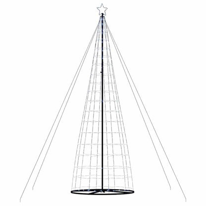 Cozy LED Christmas Tree Cool White Iron - Comfortable Design