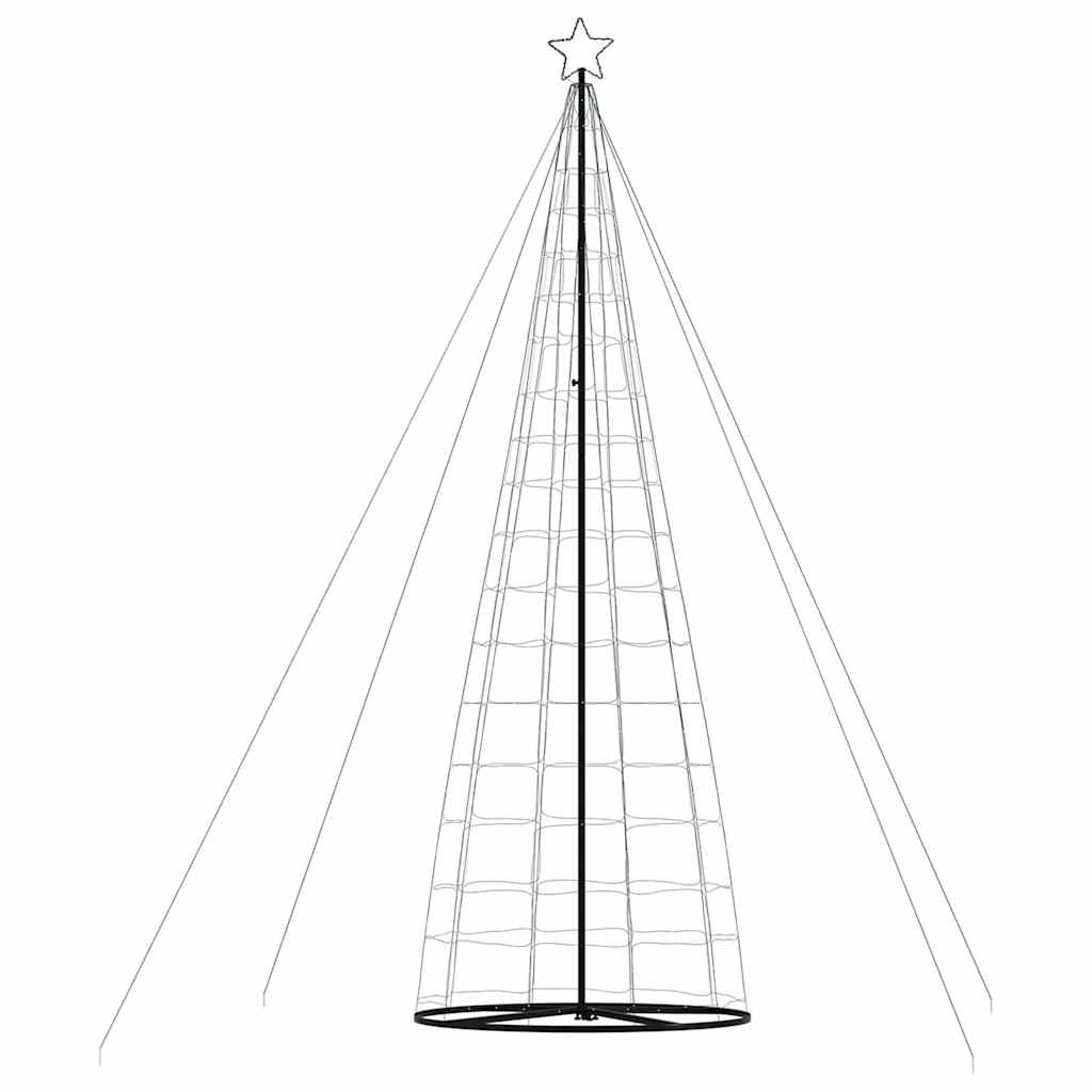 Cozy LED Christmas Tree Cool White Iron - Comfortable Design