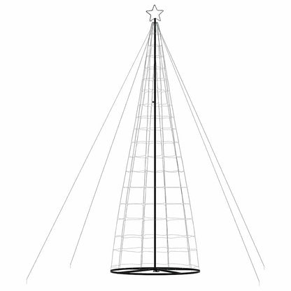 Cozy LED Christmas Tree Cool White Iron - Comfortable Design