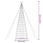 Cozy LED Christmas Tree Cool White Iron - Comfortable Design