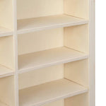 Contemporary Display Case Brown  Engineered wood - Durable