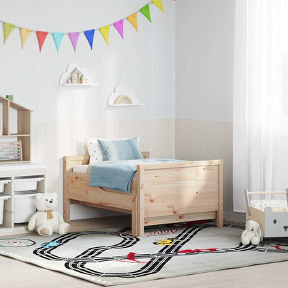 Stylish Extendable Bed Frame for Kids Other Brown - Durable