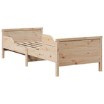 Stylish Extendable Bed Frame for Kids Other Brown - Durable