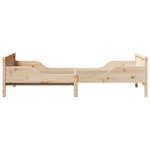 Stylish Extendable Bed Frame for Kids Other Brown - Durable