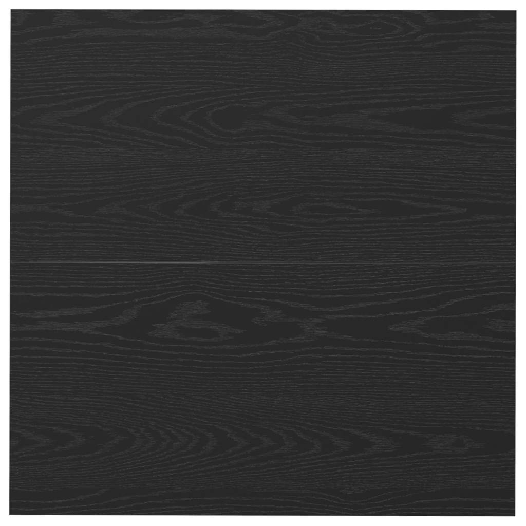 Stylish Coffee Table Black oak Engineered Wood - Sturdy Frame