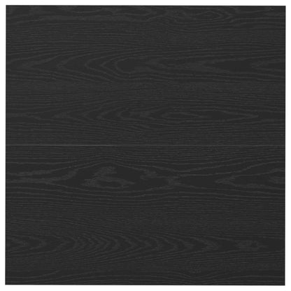 Stylish Coffee Table Black oak Engineered Wood - Sturdy Frame