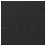 Stylish Coffee Table Black oak Engineered Wood - Sturdy Frame