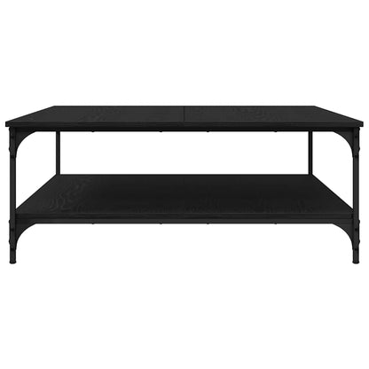 Premium Coffee Table Black oak Engineered Wood - Soft Upholstery