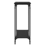 Classic Console Table Black oak  Engineered wood - Soft Upholstery