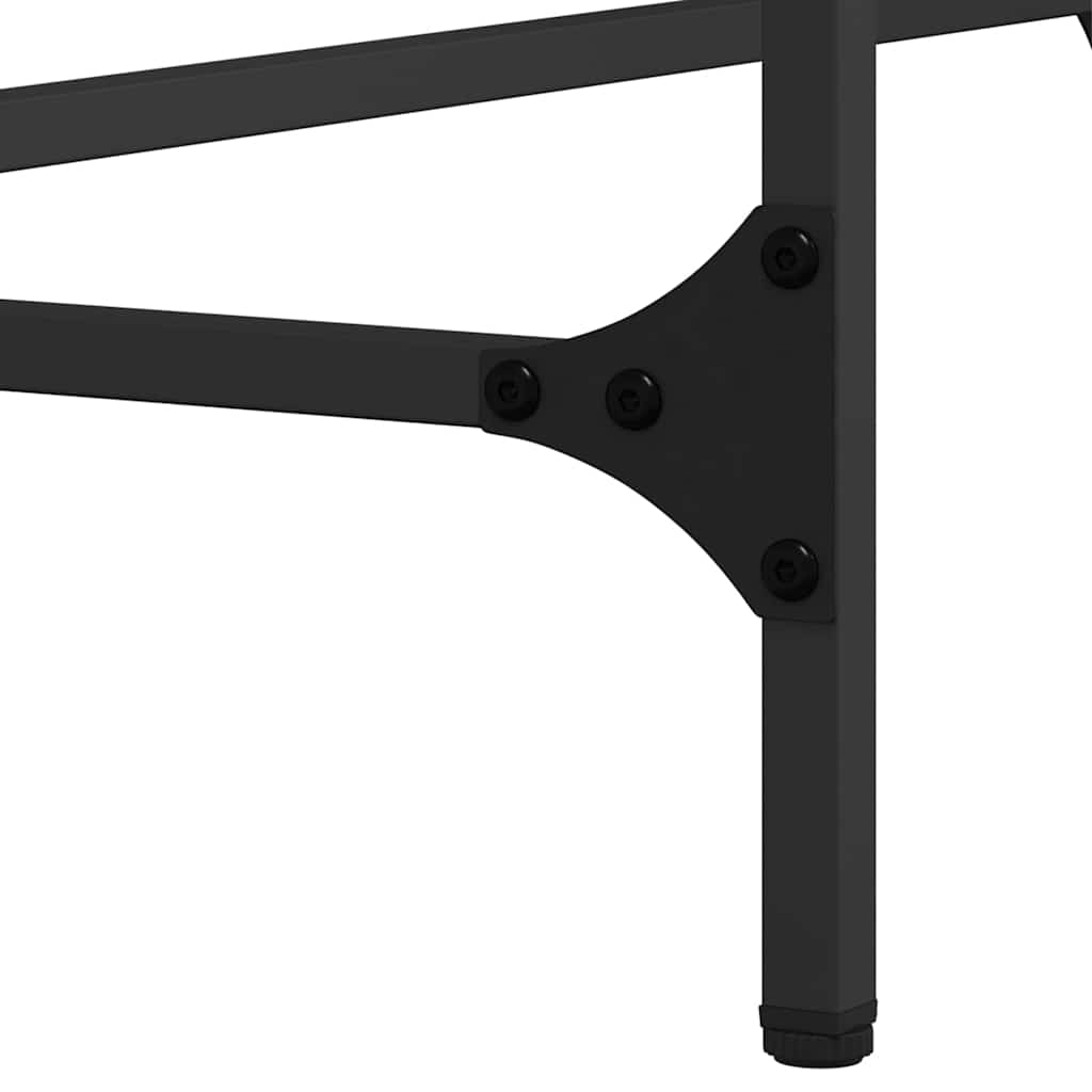 Minimalist Console Table Artisan oak Engineered wood - Space-Saving
