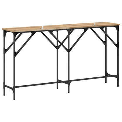 Minimalist Console Table Artisan oak Engineered wood - Space-Saving