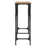 Minimalist Console Table Artisan oak Engineered wood - Space-Saving