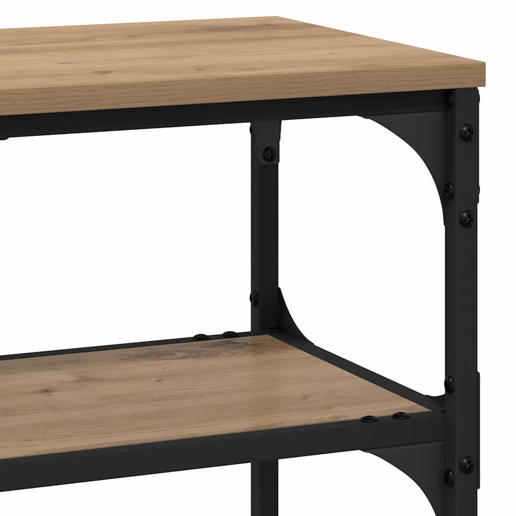 Minimalist Console Table Artisan oak Engineered wood - Comfortable