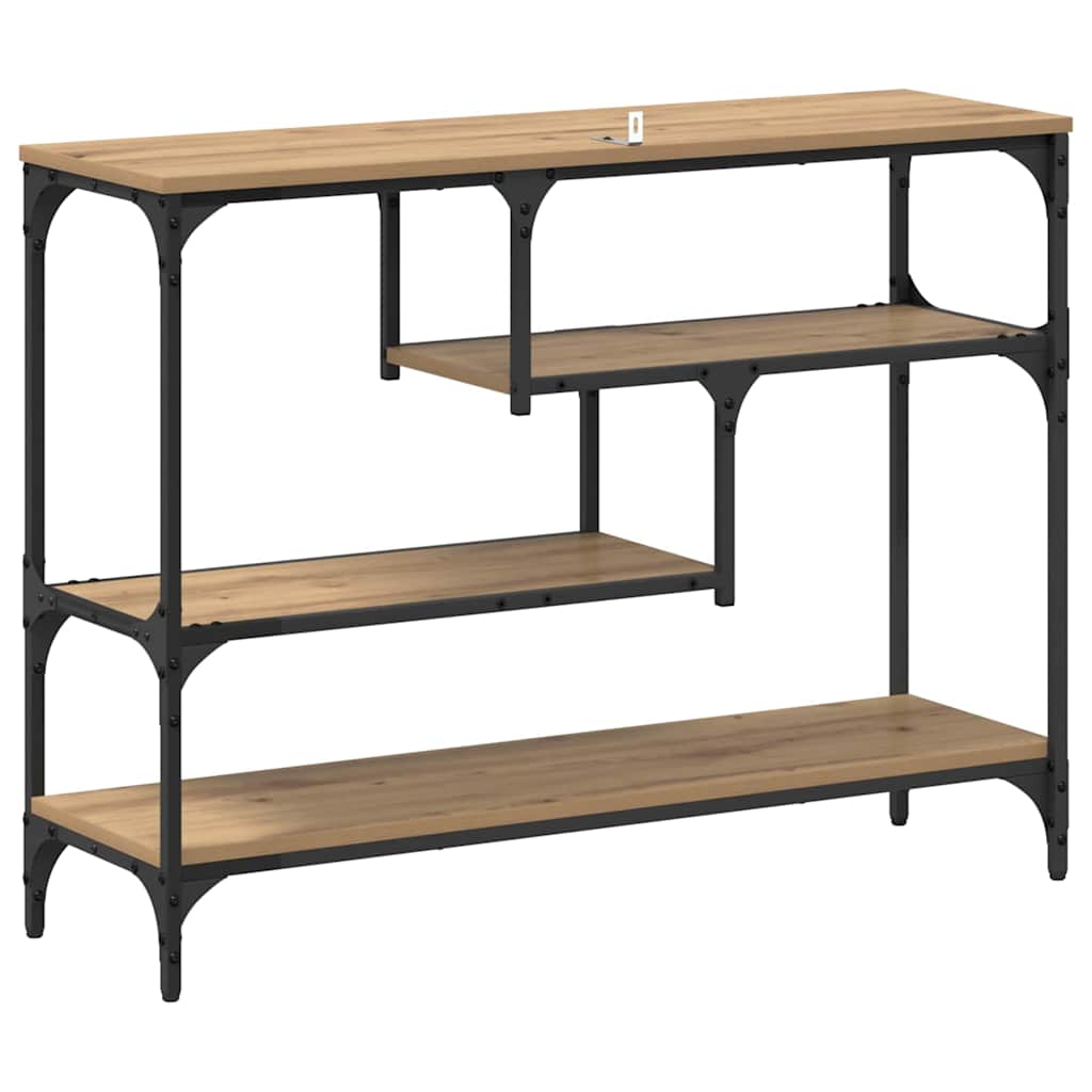 Minimalist Console Table Artisan oak Engineered wood - Comfortable