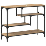 Minimalist Console Table Artisan oak Engineered wood - Comfortable