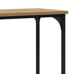 Minimalist Console Table Artisan oak Engineered wood - High Quality