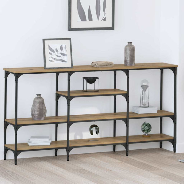  Minimalist Console Table Artisan oak Engineered wood - High Quality