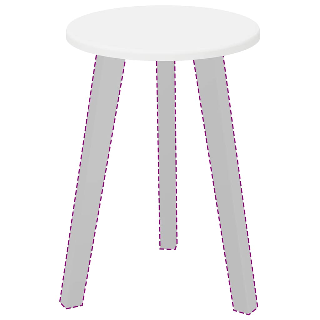 Cozy Table Top White 1 Engineered wood - Durable Construction