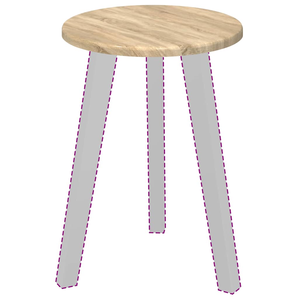 Contemporary Table Top Sonoma oak 1 Engineered wood - Durable