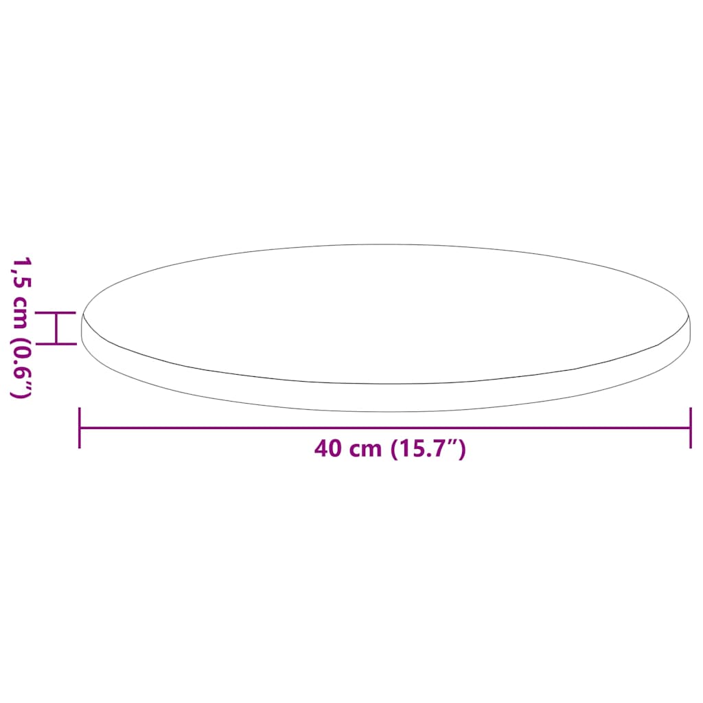 Contemporary Table Top Sonoma oak 1 Engineered wood - Premium