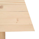 Cozy Christmas Trees with Stand Natural 90cm Solid pine wood - High