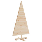 Stylish Christmas Trees with Stand Natural 120cm Solid pine wood - Sleek
