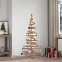 Cozy Christmas Trees with Stand Natural 150cm Solid pine wood - Durable