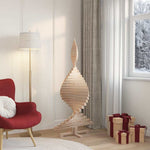 Cozy Christmas Trees with Stand Natural 150cm Solid pine wood - Durable
