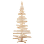 Cozy Christmas Trees with Stand Natural 150cm Solid pine wood - Durable