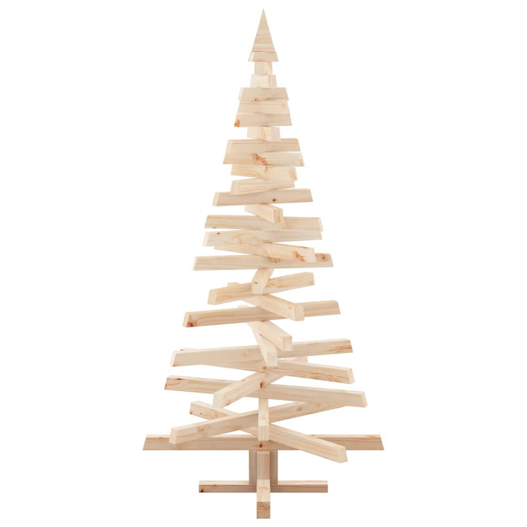 Cozy Christmas Trees with Stand Natural 150cm Solid pine wood - Durable