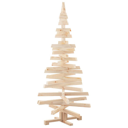 Cozy Christmas Trees with Stand Natural 150cm Solid pine wood - Durable