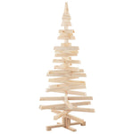 Cozy Christmas Trees with Stand Natural 150cm Solid pine wood - Durable