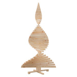 Minimalist Christmas Trees with Stand Natural 180cm Solid pine wood - Home