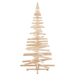 Luxury Christmas Trees with Stand Natural 210cm Solid pine wood - Home