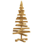 Compact Christmas Trees with Stand Brown 90cm Solid pine wood - Sturdy