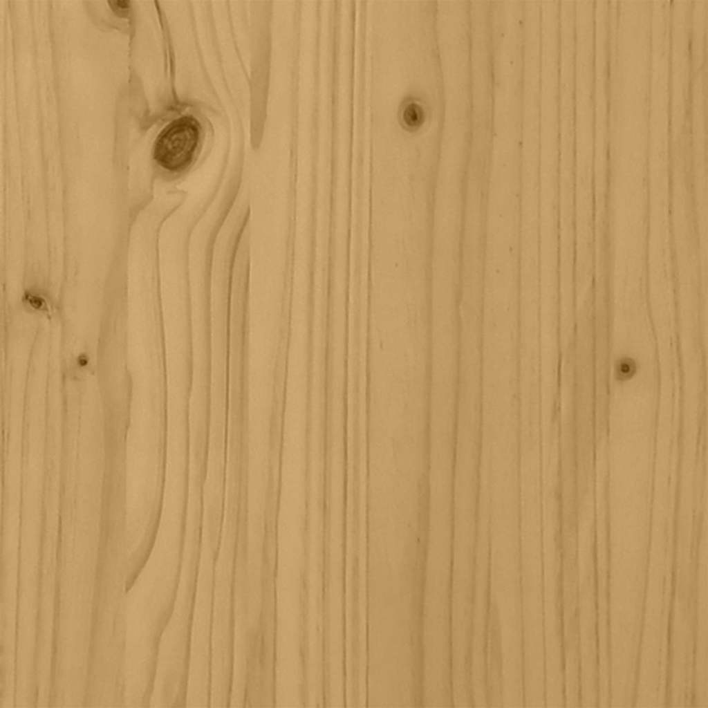 Compact Christmas Trees with Stand Brown 90cm Solid pine wood - Sturdy