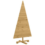 Compact Christmas Trees with Stand Brown 120cm Solid pine wood