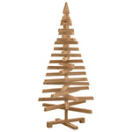 Compact Christmas Trees with Stand Brown 120cm Solid pine wood