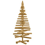 Compact Christmas Trees with Stand Brown 120cm Solid pine wood