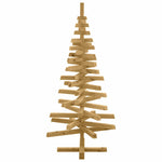 Compact Christmas Trees with Stand Brown 120cm Solid pine wood