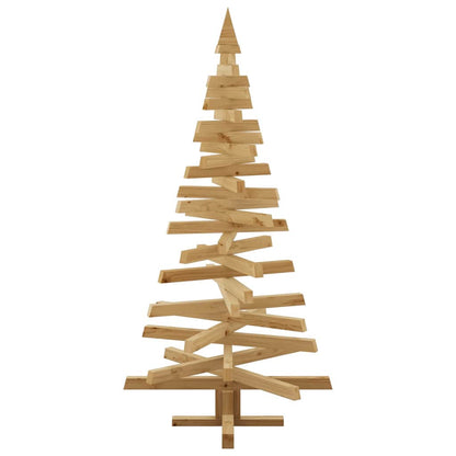 Modern Christmas Trees with Stand Brown 150cm Solid pine wood - Durable