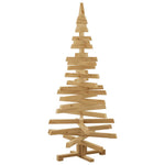 Modern Christmas Trees with Stand Brown 150cm Solid pine wood - Durable
