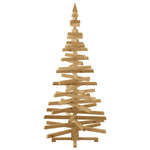 Cozy Christmas Trees with Stand Brown 180cm Solid pine wood - Designer