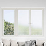 Contemporary Self-adhesive Window Film Frosted stripes PVC - Designer
