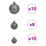 Elegant Artificial Christmas Tree with Stand Green 180cm PVC and Steel