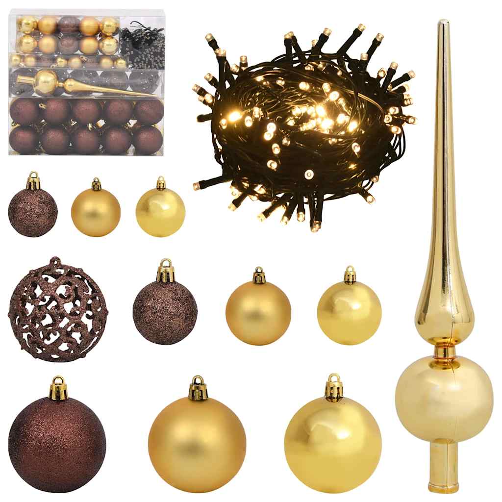 Elegant Artificial Christmas Tree Green 180cm PVCSteel and Plastic