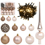 Contemporary Artificial Christmas Tree Green 180cm PVCSteel and Plastic