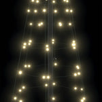Cozy LED Christmas Tree with Ground Spikes Warm White 250cm Iron - Designer