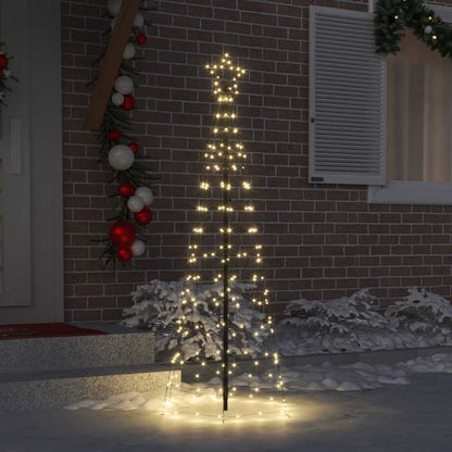 Cozy LED Christmas Tree with Ground Spikes Warm White 250cm Iron - Designer
