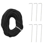 Modern LED Christmas Tree with Ground Spikes Blue 250cm Iron - Premium